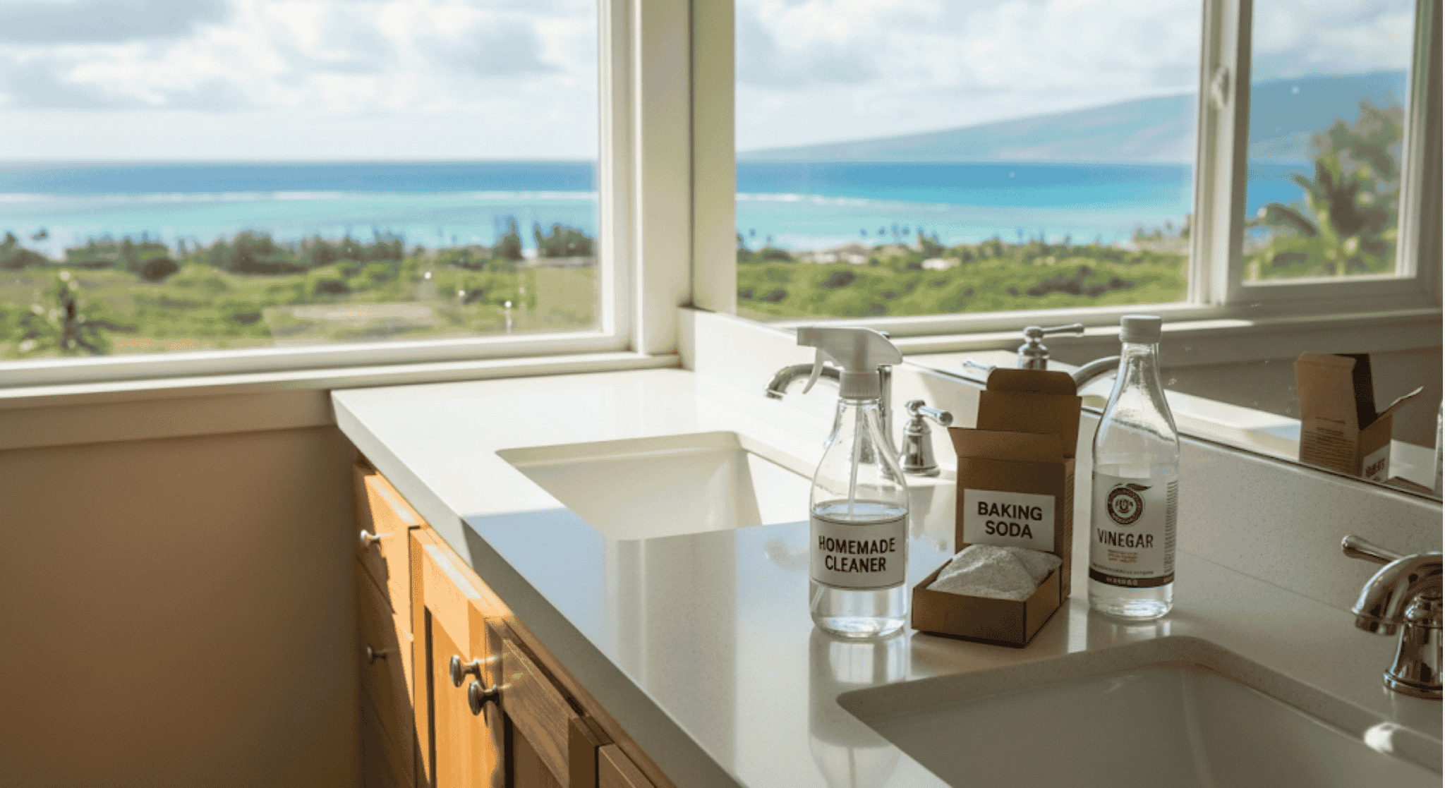 Bathroom Oasis Sparkling Clean Without the Fumes
