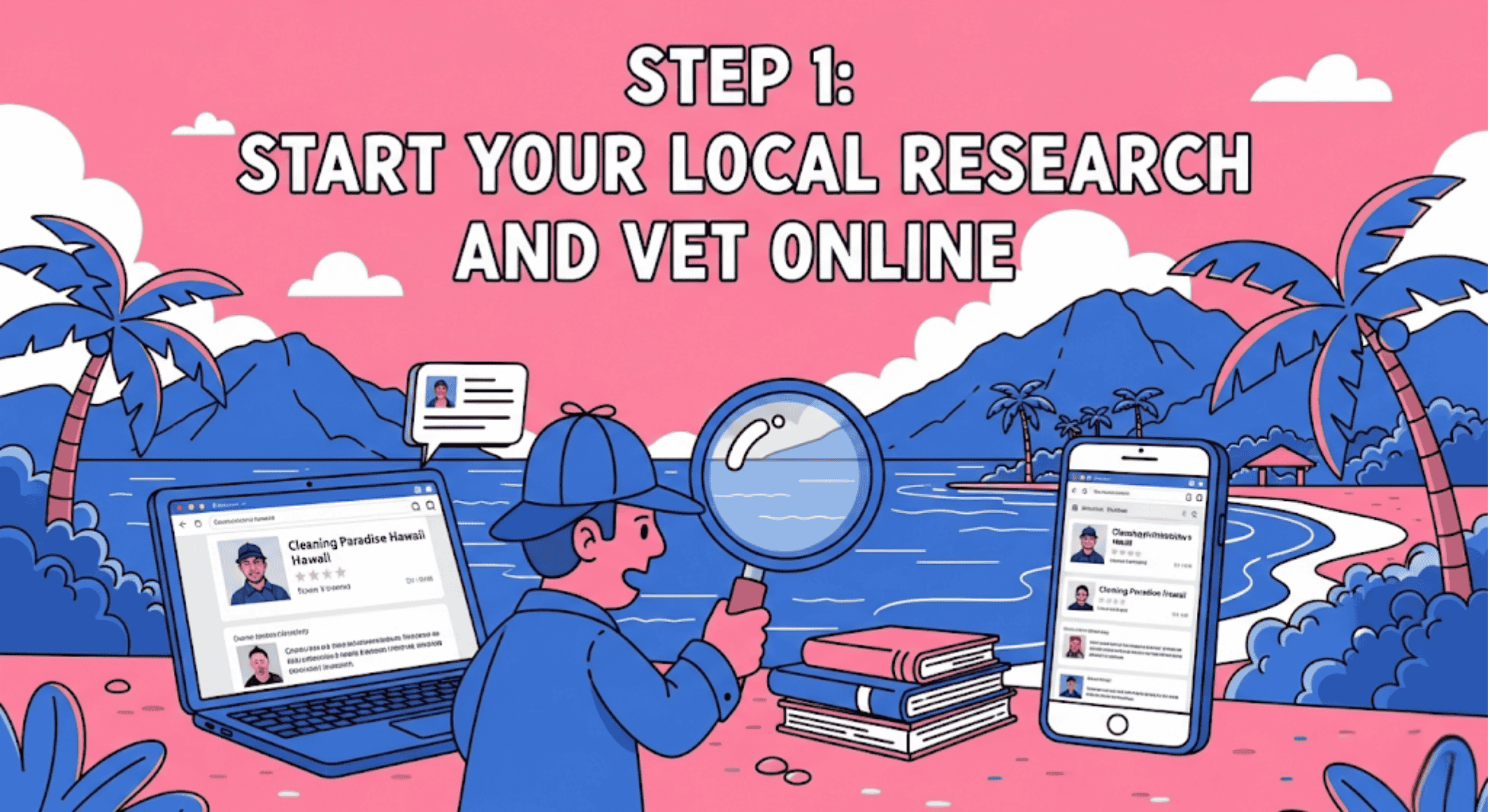 Step 1 Start Your Local Research and Vet Online