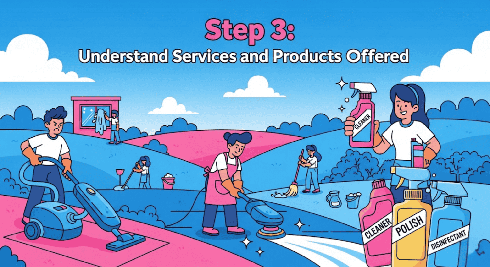 Step 3 Understand Services and Products Offered