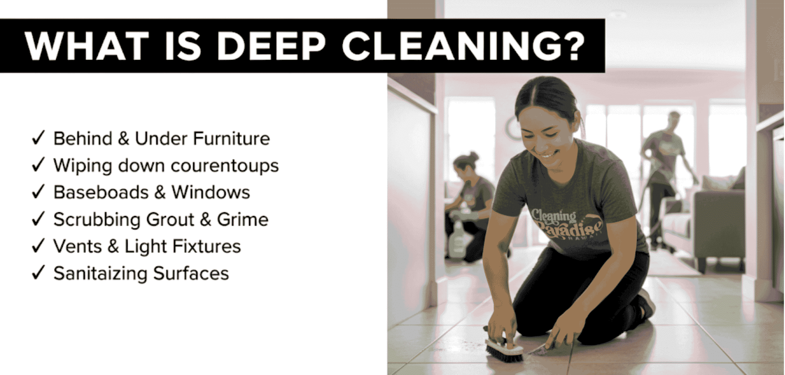 Difference Between Deep Cleaning and Regular Cleaning