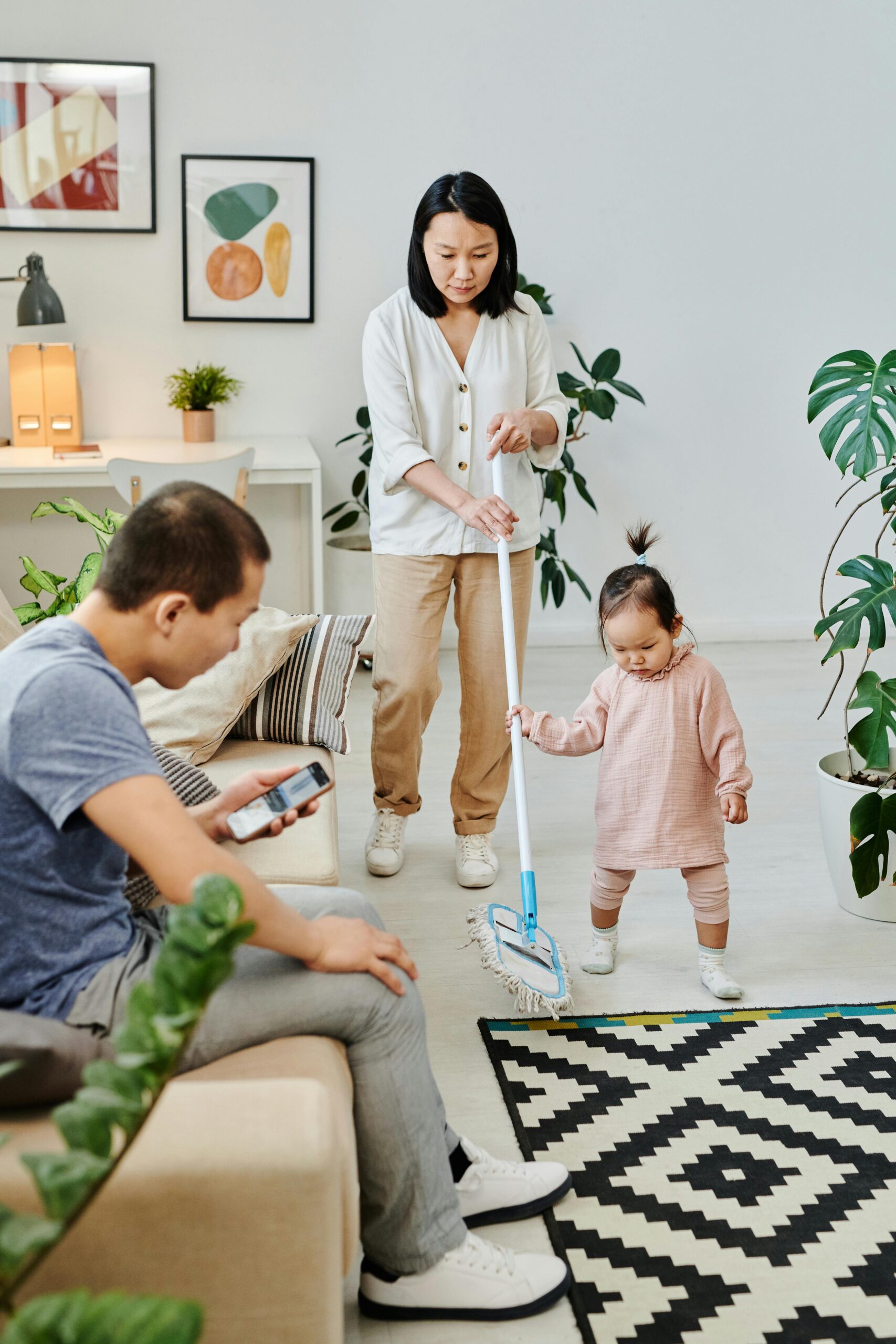 Cleaning services for families